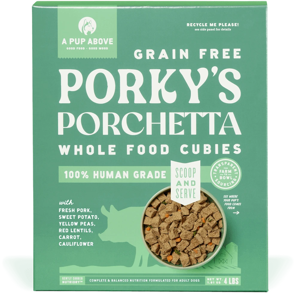 A Pup Above Porky's Porchetta Whole Food Cubies 1 A Pup Above Porky's Porchetta Whole Food Cubies