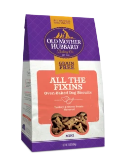 Old Mother Hubbard All The Fixins Mini Dog Biscuits