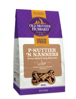 Old Mother Hubbard P-Nuttier 'N Nanners Mini Biscuits Dog Treats