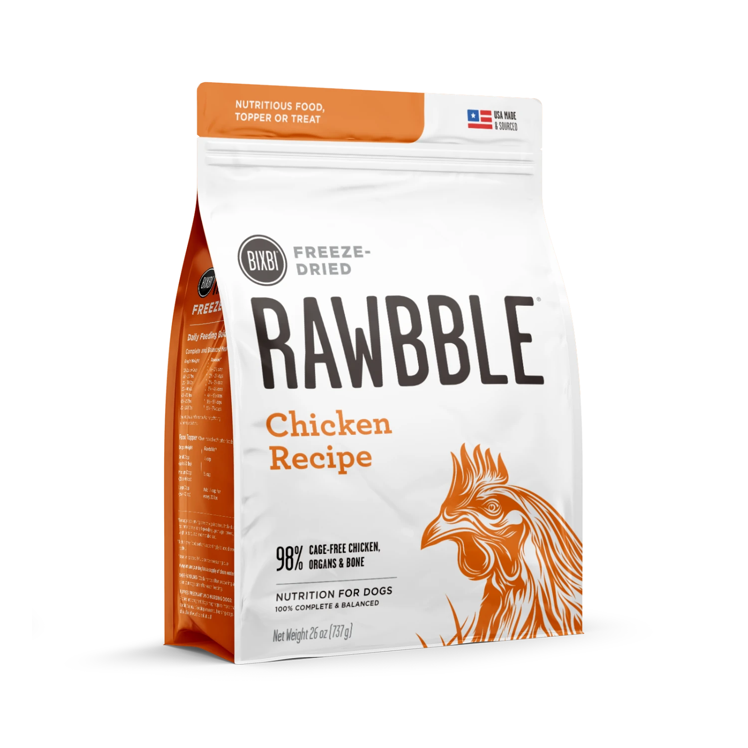 RAWBBLE® FREEZE DRIED DOG FOOD - CHICKEN RECIPE 1 RAWBBLE® FREEZE DRIED DOG FOOD - CHICKEN RECIPE