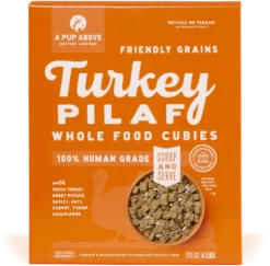 A Pup Above Turkey Pilaf Whole Food Cubies