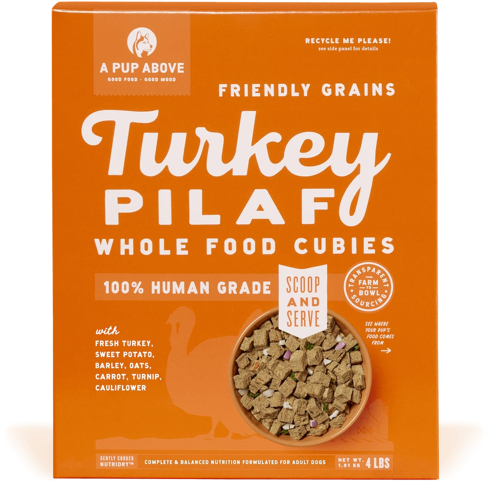 A Pup Above Turkey Pilaf Whole Food Cubies 1 A Pup Above Turkey Pilaf Whole Food Cubies
