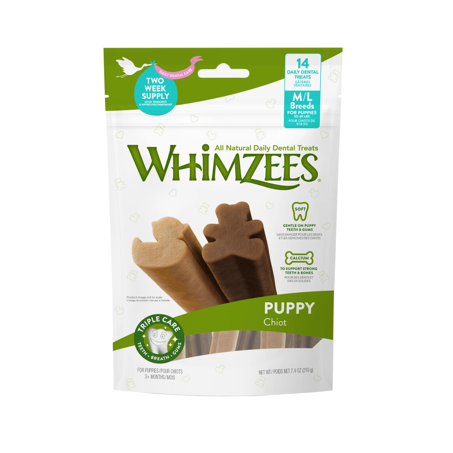 WHIMZEES® Puppy Dental Dog Treats 2 WHIMZEES® Puppy Dental Dog Treats - Image 2