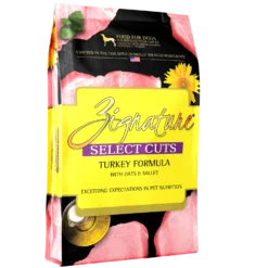 Zignature Select Cuts Turkey Formula Dog Food -Blue Boo Pet Care Shop Zignature SC Turkey Right