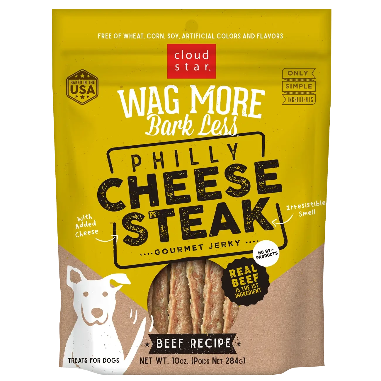 Cloud Star Wag More Bark Less Philly Cheesesteak Beef 1 Cloud Star Wag More Bark Less Philly Cheesesteak Beef
