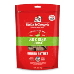 Stella & Chewy's Freeze-Dried Raw Dinner Patties For Dogs - Duck Duck Goose Recipe -Blue Boo Pet Care Shop cvpmxyxwl0pmaiqpffzk
