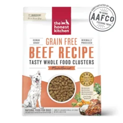 The Honest Kitchen Grain Free Beef Clusters Dry Dog Food
