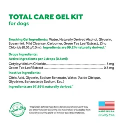 TropiClean Fresh Breath No Brushing Total Care Clean Teeth & Oral Care Gel Kit -Blue Boo Pet Care Shop hjqf5z8e3kz92qvtettp