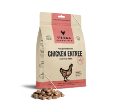 Vital Essentials Freeze-Dried Raw Chicken Entrée Nibs Dog Food