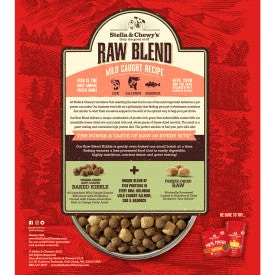 Stella & Chewy's Raw Blend Kibble Wild Caught Recipe Dry Dog Food 3 Stella & Chewy's Raw Blend Kibble Wild Caught Recipe Dry Dog Food - Image 3