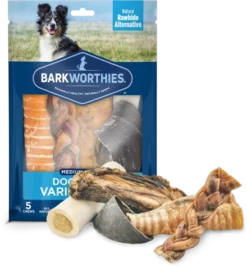 Barkworthies Medium Breed Variety Pack Dog Treats