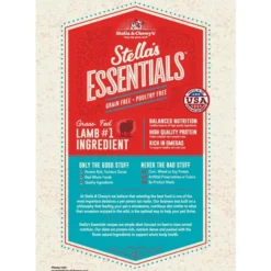 Stella & Chewy's Stella's Essentials Grain-Free Wild Mountain Meadow Recipe With Grass-Fed Lamb Dry Dog Food -Blue Boo Pet Care Shop ox68bu8mkm1jcmjfiyf7
