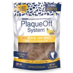 ProDen PlaqueOff® Peanut Butter & Banana Mini Dental Bones