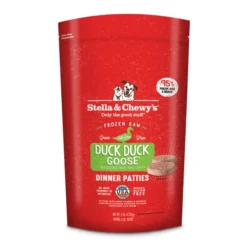Stella & Chewy's Duck Duck Goose Frozen Raw Patties Dog Food -Blue Boo Pet Care Shop qkfhtijj8xryfvvvshod