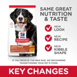 Hill's® Science Diet® Adult Large Breed Chicken & Barley Recipe Dog Food -Blue Boo Pet Care Shop sd canine adult large breed dry keyChanges 500