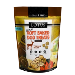 Lotus Venison Recipe Soft Baked Dog Treats