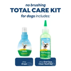 TropiClean Fresh Breath No Brushing Total Care Clean Teeth & Oral Care Gel Kit -Blue Boo Pet Care Shop yxcytoukbdxsudd3rj6l
